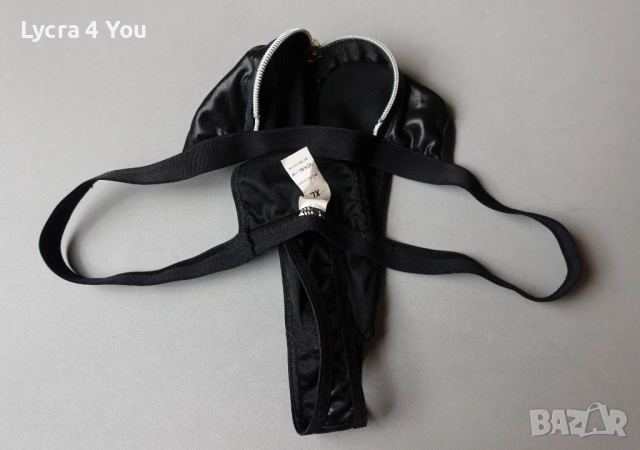 L нови мъжки прашки с кожен ефект и цип отпред, снимка 6 - Бельо - 53375936