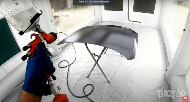 Нова мобилна бояджийска камера 8x4x3 метра, снимка 6 - Други машини и части - 37549605