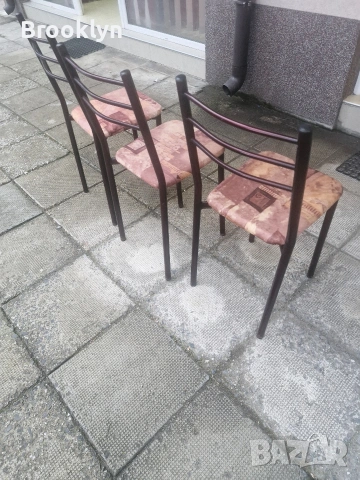 Продават се метални столове, снимка 5 - Столове - 53950433