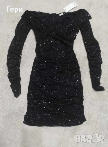 парти рокля от шейн - С р-р, снимка 5 - Рокли - 53266549