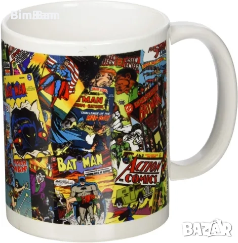 Оригинална керамична чаша DC Comics: Heroes - Comic Covers