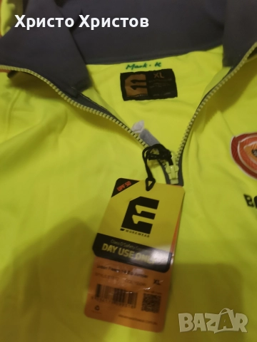 Мъжки работен суитшърт ELEVEN WORKWEAR ✔️ Размер XL , снимка 5 - Якета - 52907759
