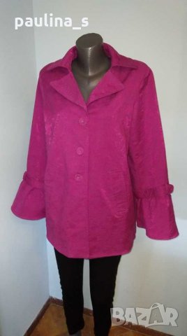 Два различни броя / Разкошно марково сако тип манто / голям размер , снимка 4 - Палта, манта - 30411001