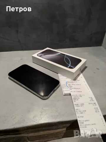 КАТО НОВ Iphone 16 Pro 512 GB White, снимка 5 - Apple iPhone - 56420106
