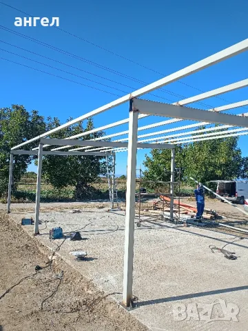 Гаражи навеси автомивки врати огради и други метални конструкции , снимка 2 - Други услуги - 47844027