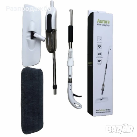 Почистващ и дезинфекциращ плосък спрей моп., снимка 1