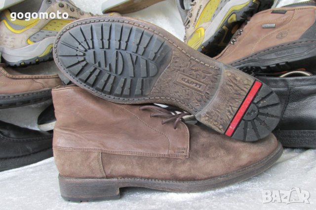 КАТО НОВИ висококачествени, лукс мъжки боти 43 - 44 original LLOYD®, 100% качествена естествена кожа, снимка 4 - Мъжки боти - 30457453