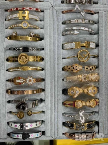 гривна от висококачествена медицинска стомана hermes louis vuitton cartier , снимка 5 - Гривни - 51005983