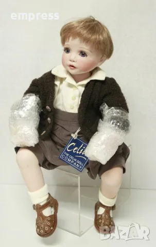 Намалена! Порцеланова кукла Celia-Charly, снимка 4 - Колекции - 47916267