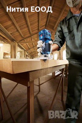 BOSCH Фреза за кантове GKF550, мощност 550W, цанга 6mm, (06016A0020), снимка 4 - Други инструменти - 39129691