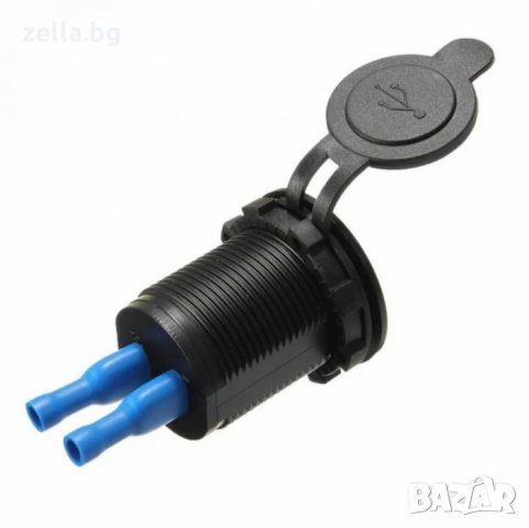 Контакт за запалка за кола с двоен USB щепсел 12V 24V зарядно устройство за монтаж на панел 2x 2.1A, снимка 9 - Аксесоари и консумативи - 35255548