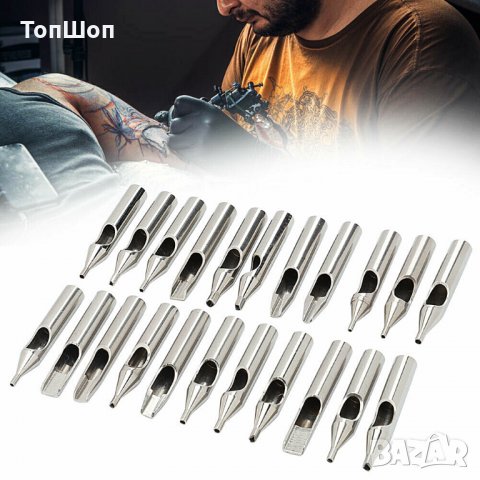 Tattoo Комплект 22 броя накрайници за татуиране, снимка 2 - Друго оборудване - 30448118