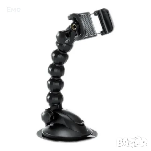 Чупеща автомобилна стойка за тебефон с вакуумно закрепване, снимка 6 - Аксесоари и консумативи - 48439833