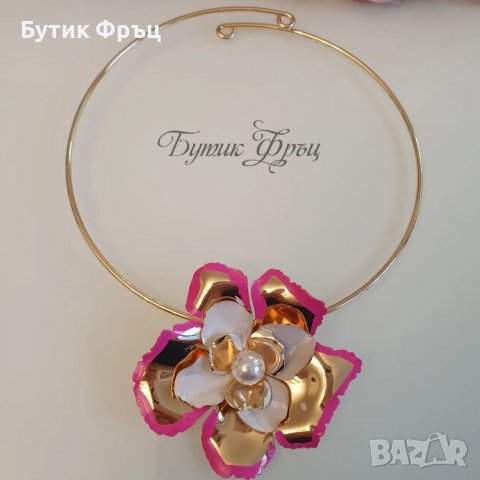 Колие Елинор, снимка 3 - Колиета, медальони, синджири - 39408599