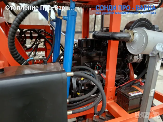 Нова Професионална Самоходна Сондажна машина Track-260CN до 260 метра /сонда за вода/, снимка 3 - Други машини и части - 47120970