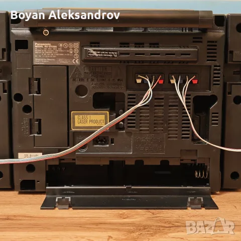 Култов радиокасетофон Panasonic RX-DT690 – Portable Stereo Component CD System, снимка 13 - Радиокасетофони, транзистори - 55871619