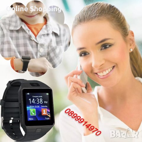 Смарт часовник, Touch Screen, Пулс, Кръвно Налягане, Калории, Bluetooth и др., снимка 5 - Смарт часовници - 39132661