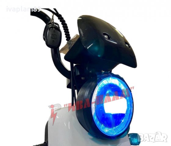 ЕЛЕКТРИЧЕСКИ Велосипед(скутер)+две седалки-1200W-MPM6565-управлява се БЕЗ книжка и регистрация в КАТ, снимка 6 - Мотоциклети и мототехника - 39786402
