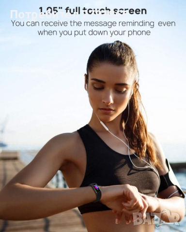 Фитнес часовник Amazon Alexa, снимка 2 - Смарт гривни - 44914169