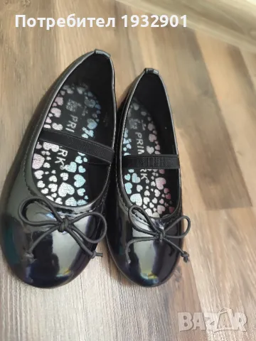 Черни лачени обувки за момиче, снимка 2 - Детски обувки - 50021063