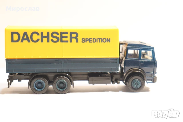 HERPA H0 1/87 DACHSER IVECO MAGIRUS KАМИОН МОДЕЛ TIR, снимка 3 - Колекции - 51073569