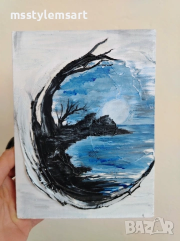 Прегръдката на нощта "Картина 