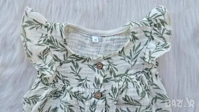 Бебешки летен гащеризон 3-6 месеца, снимка 2 - Бебешки гащеризони - 50169337