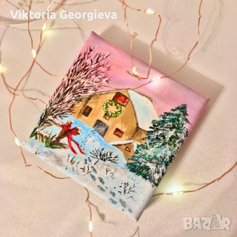 Зимна приказка, снимка 2 - Картини - 35133214