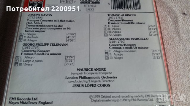MAURICE ANDRE, снимка 7 - CD дискове - 31600391