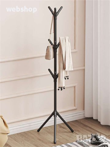 Свободно стояща закачалка от неръждаема стомана , 170см, снимка 1