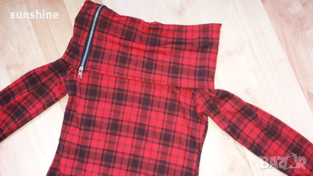 Нова карирана блуза, снимка 1