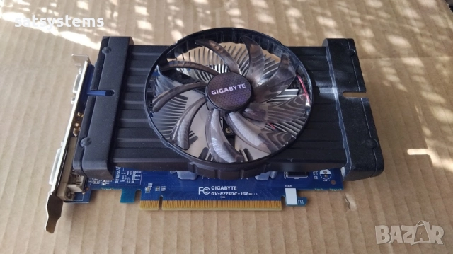 Видео карта AMD Radeon Gigabyte HD R7750 OC 1024MB GDDR5 128bit PCI-E, снимка 5 - Видеокарти - 51777037