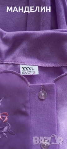 Нощница трико 100% памук, снимка 3 - Нощници - 52908722