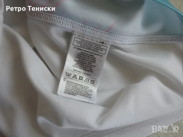 Тениска adidas — Унисекс размер M Синьо, снимка 5 - Други спортове - 56319278