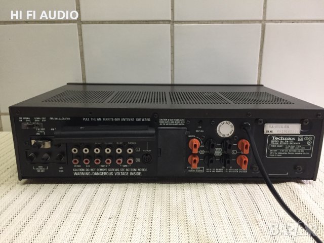 Technics SA-222, снимка 5 - Ресийвъри, усилватели, смесителни пултове - 40641297