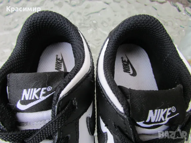 Детски маратонки Nike Dunk Low "Panda", снимка 10 - Детски маратонки - 56239457