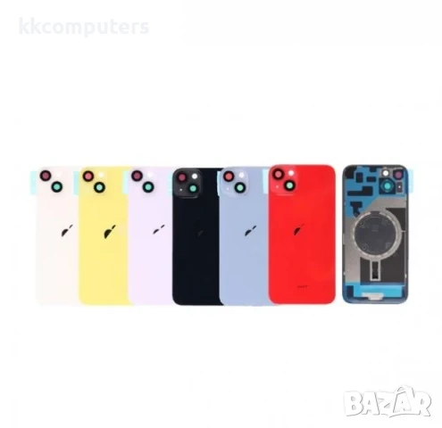 Капак батерия / Задно стъкло Оборудван + Магнит за iPhone 14 Plus 6.7/ Черен Баркод : 484076