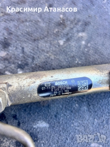 0445214086. Тръбички гориво горивна рейка за Фиат Гранде пунто. 55211906, снимка 3 - Части - 52192969