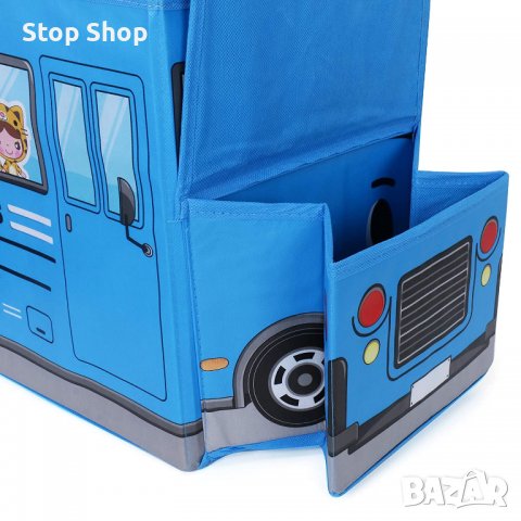 Детски автобус за игра сгъваема табуретка, снимка 5 - Мебели за детската стая - 40121626