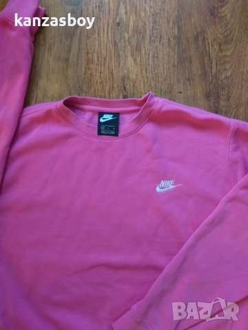 nike Mens Club Crew Neck Sweatshirt - страхотна мъжка блуза, снимка 4 - Спортни дрехи, екипи - 38332777