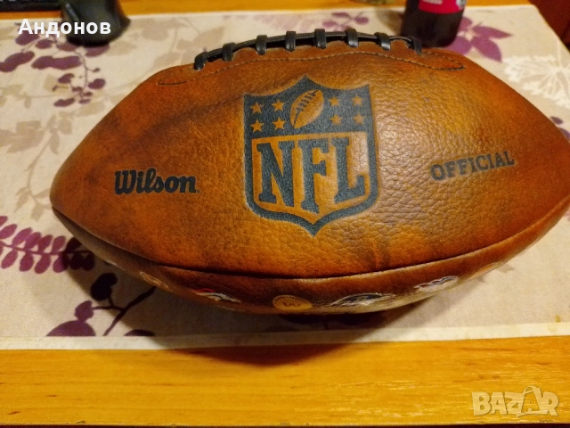 Топка футбол ръгби оригинал, снимка 3 - Футбол - 52872131