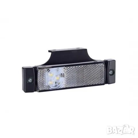 Висящ LED габарит 4 LED 125 mm 12-24V с бяла светлина