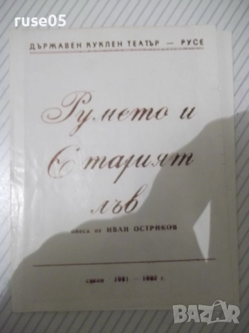 Брошура "Румето и старият лъв"