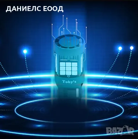 Комплект LED габаритни крушки за кола T20 W21/5W Canbus, 12V., снимка 3 - Аксесоари и консумативи - 47314382