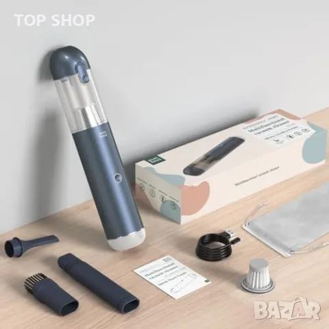 Нова Ръчна Прахосмукачка с Висока Мощност и Светлина за Кола и Дом, снимка 9 - Прахосмукачки - 49693729