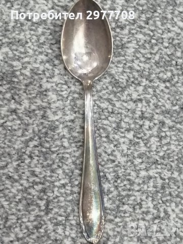 6 бр. сребърни лъжици 1900-1940г, снимка 14 - Други ценни предмети - 36923504