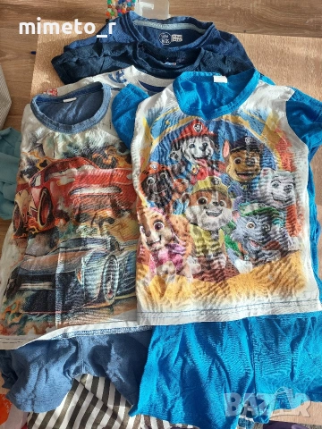 Детски дрехи тениски и къси гащи 