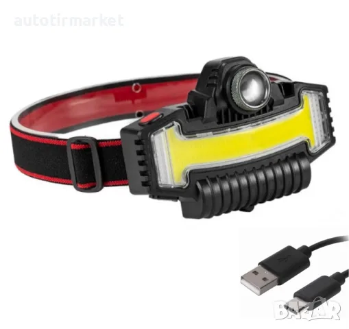 Мощен акумулаторен челник с USB зареждане – T618