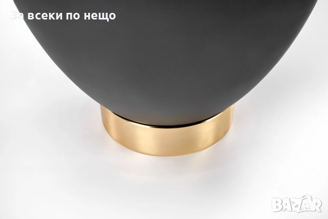 Холна маса CECILIA кръгла бял мрамор/сиво/златно Код P1851, снимка 5 - Маси - 53278544