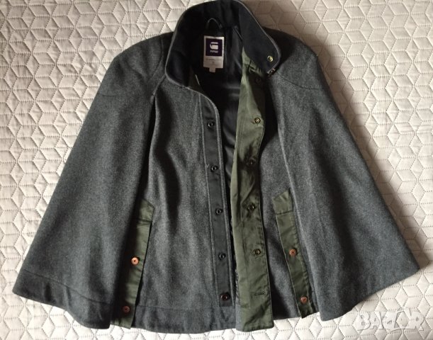 G-star оригинално дамско палто пелерина S, снимка 5 - Палта, манта - 31232738